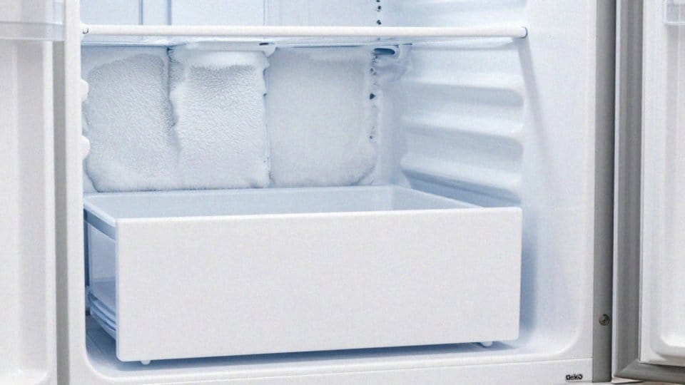 Dlaczego w lodówkach Beko gromadzi się lód?