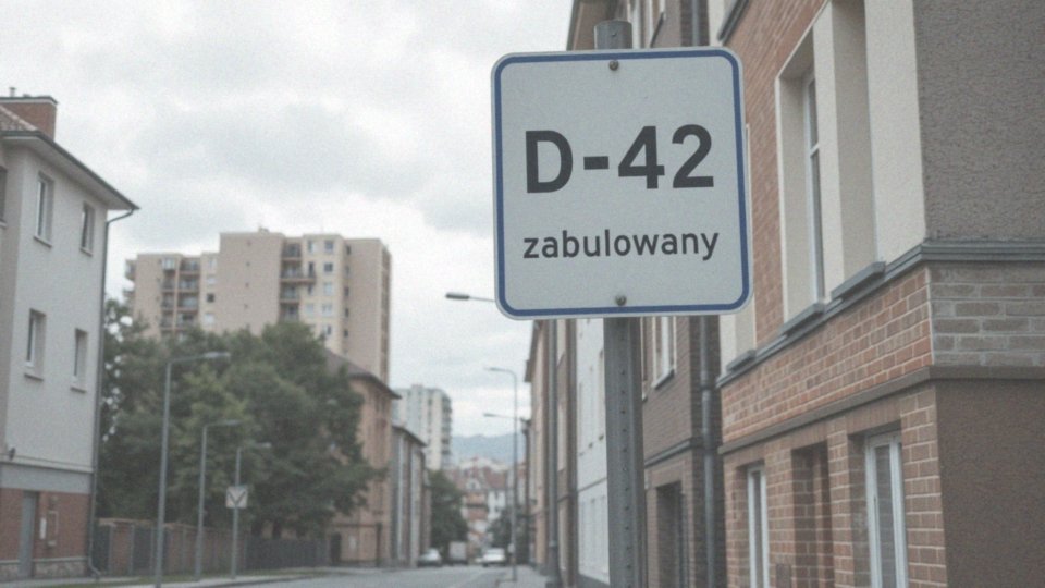 Jakie znaki drogowe oznaczają teren zabudowany?