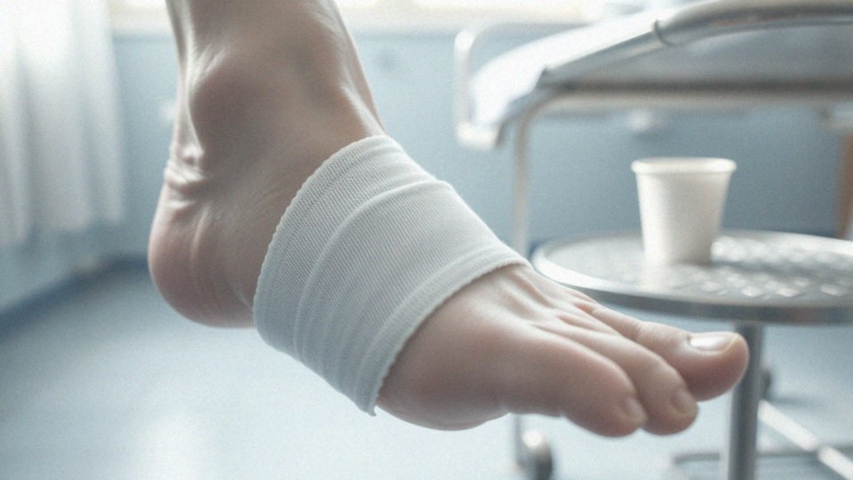 Jak nagły uraz wpływa na ból palców u nóg?
