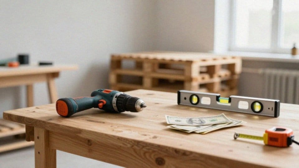 Ile kosztuje projekt z palet i jakie narzędzia?