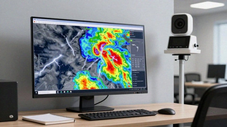 Jak śledzić burze na mapach i radarach?