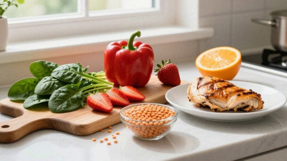 Jak dieta i witamina C wpływają na wchłanianie żelaza?
