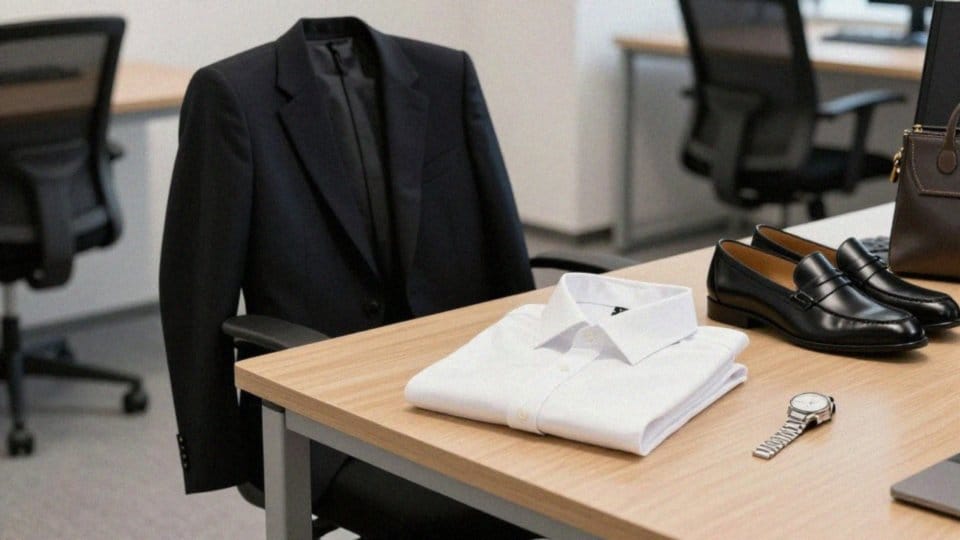 Jak stylizować czarne szerokie spodnie do pracy?