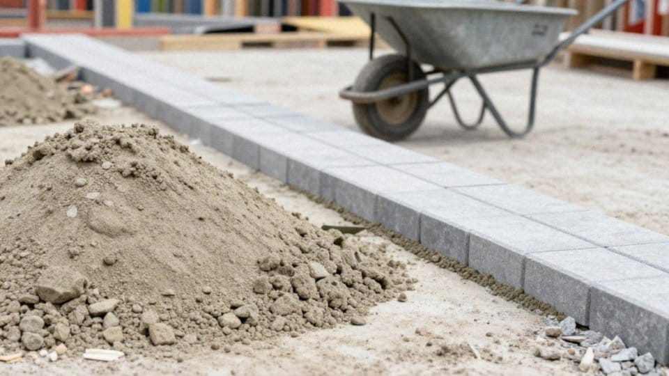 Gdzie stosuje się piasek z cementem?