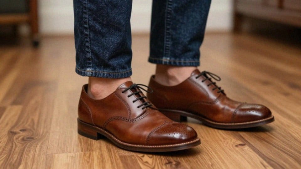 W jakich kolorach buty pasują do jeansów?