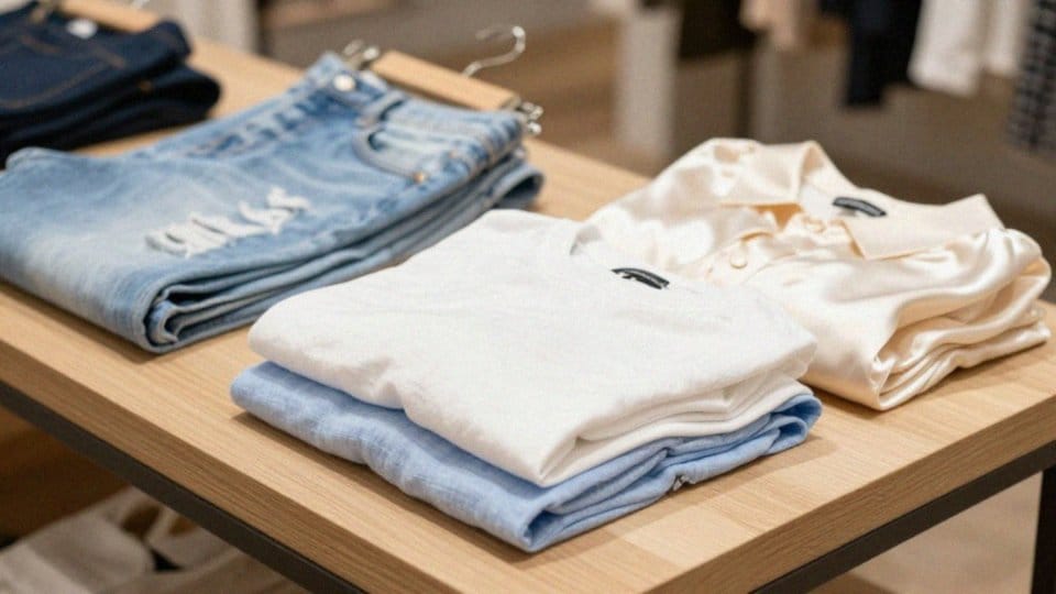 Jakie materiały bluzek pasują do jasnych jeansów?