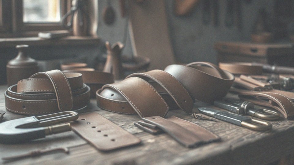 Jakie materiały są używane do produkcji brązowych pasków męskich?