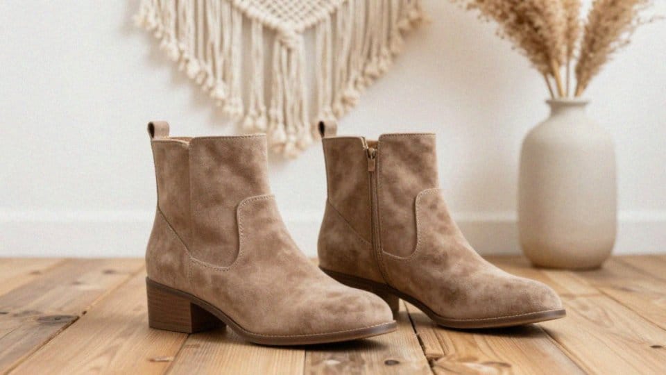Jak nosić zamszowe botki w stylu boho?