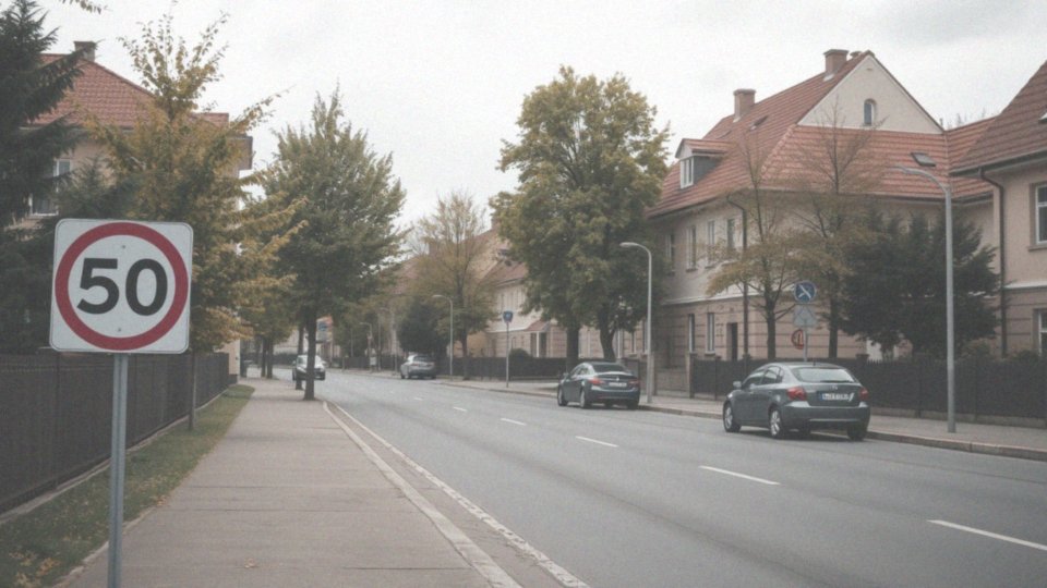 Jakie ograniczenia prędkości obowiązują w terenie zabudowanym?