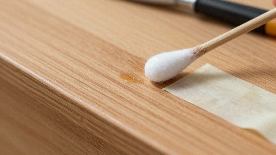 Jak rozpoznać rodzaj farby i materiał mebla?