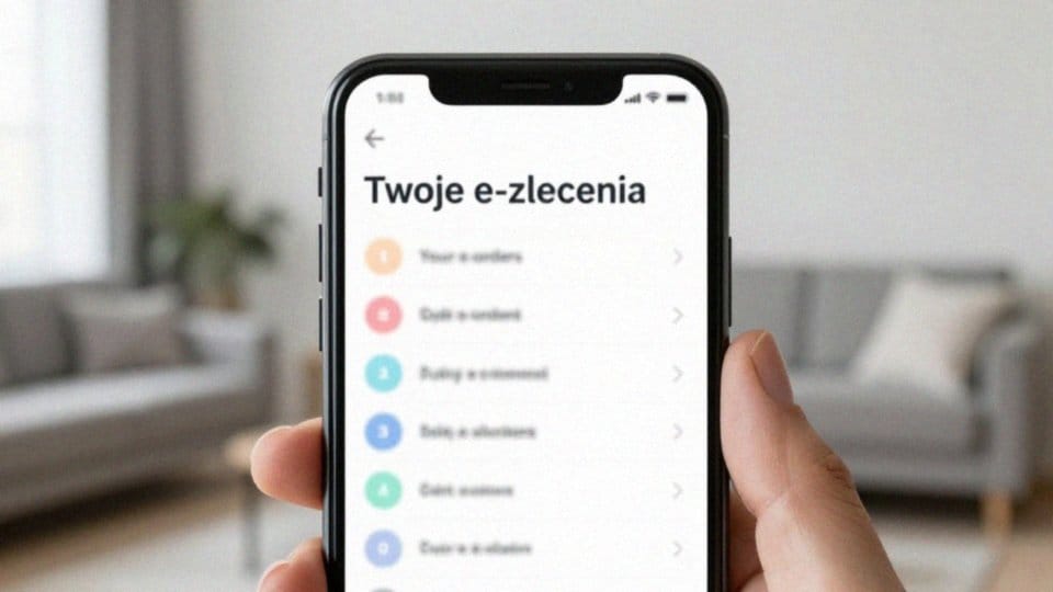 Gdzie znaleźć numer zlecenia bez wydruku?