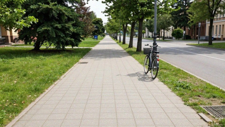 Prędkość i szerokość: kiedy jazda po chodniku dozwolona?