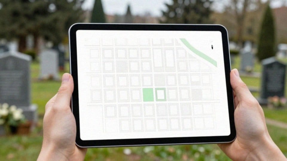 Jak wyszukiwarka grobów współpracuje z mapą?