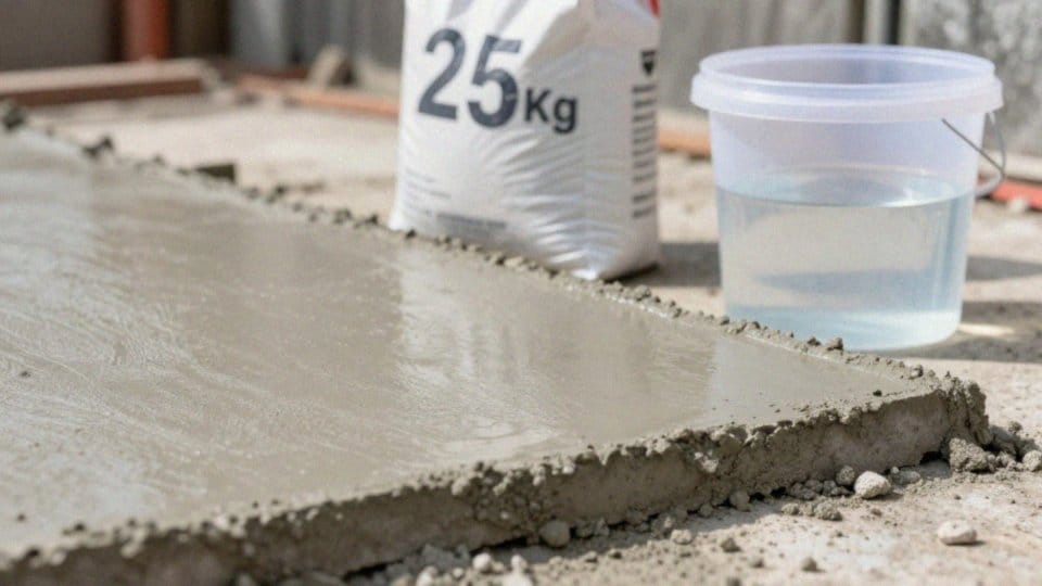 Jak stosunek wody do cementu wpływa na wytrzymałość?