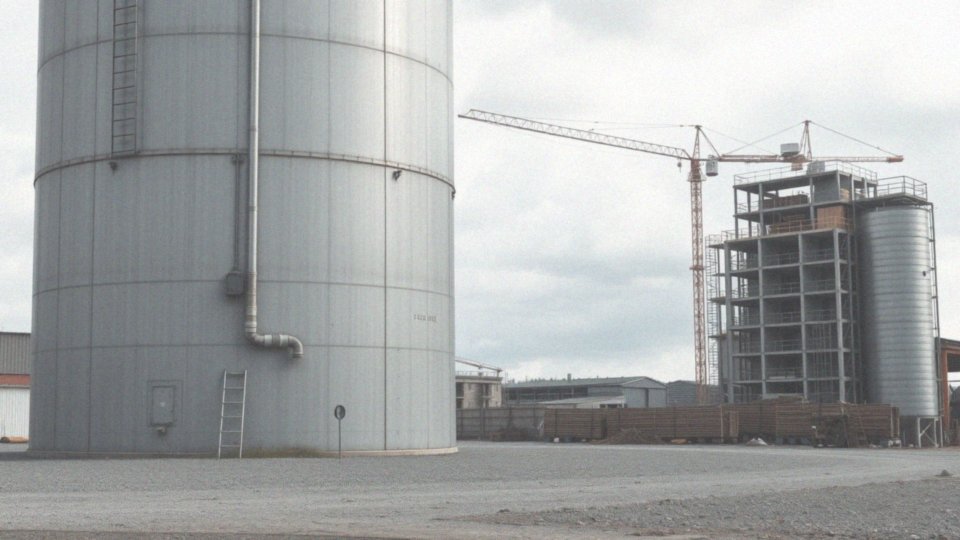 Co to jest silos na cement i jakie ma znaczenie dla transportu?