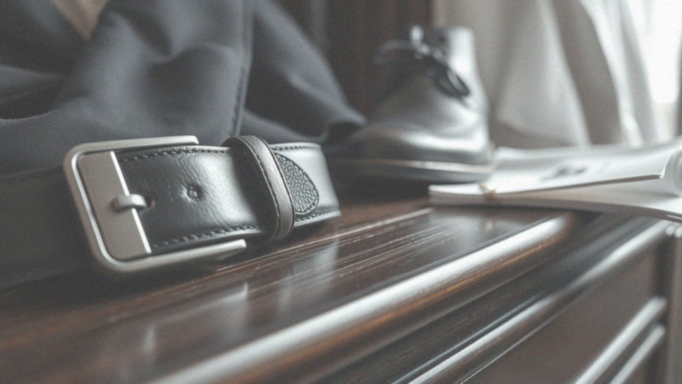 Dlaczego czarny pasek jest ważnym akcesorium w eleganckiej garderobie?