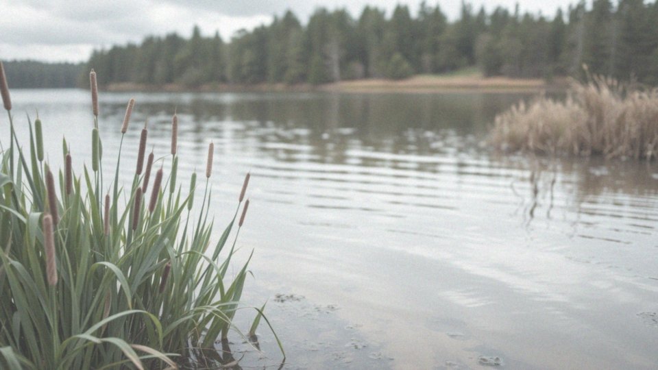 Jakie rośliny chętnie tworzą gęste kępy na brzegach jezior i stawów?
