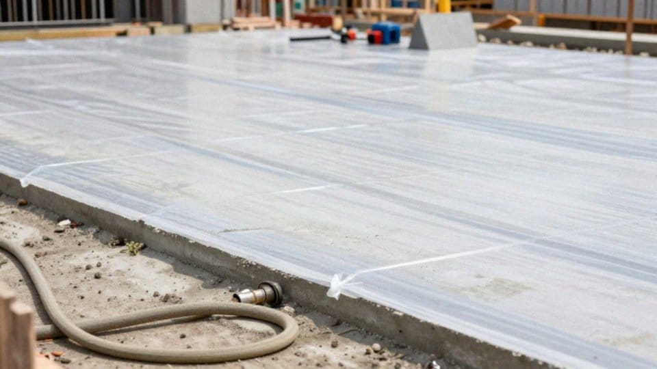 Jak pielęgnować świeży beton B25?