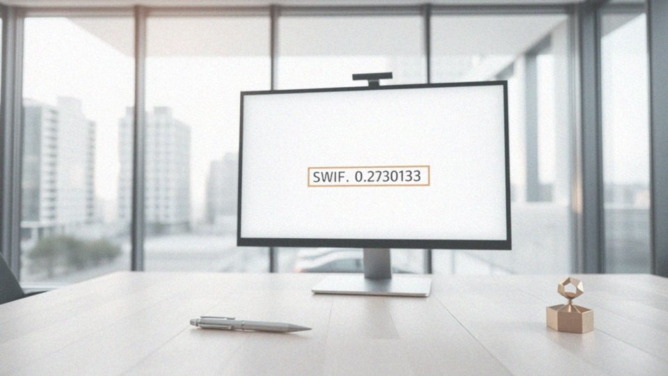 Co oznacza kod SWIFT?