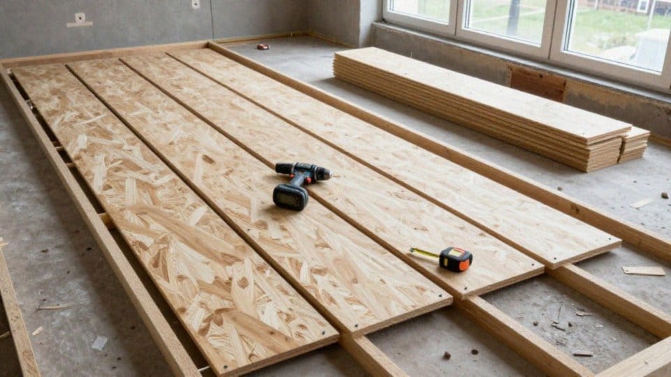 W jaki sposób montować płyty OSB na legarach?