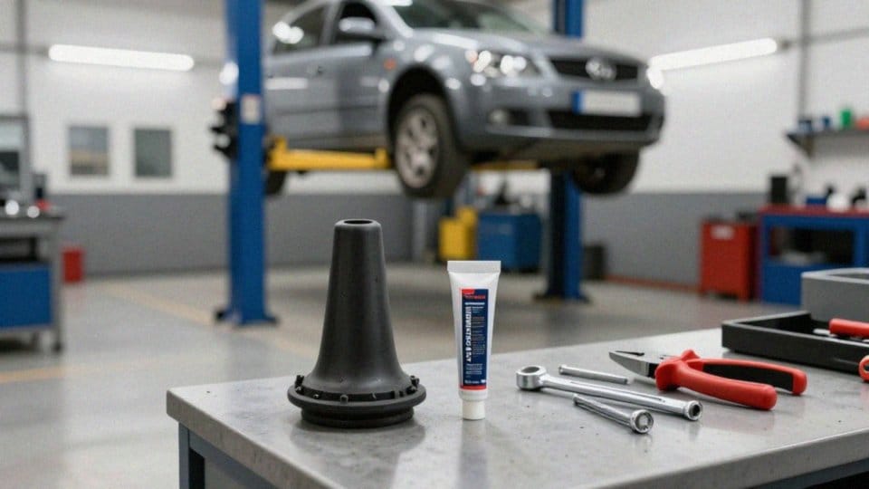 Jak wymienić osłonę przegubu krok po kroku?