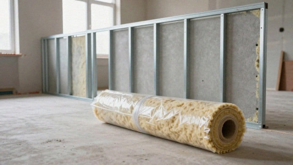 Jaka grubość wełny mineralnej na ścianki działowe?