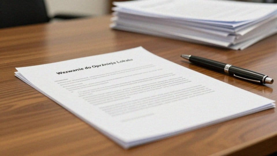 Jak wezwać lokatora do opróżnienia lokalu?