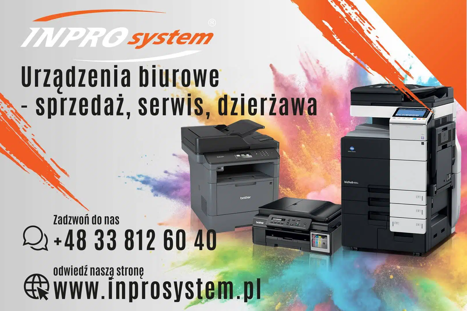 Inprosystem: godny zaufania dystrybutor drukarek i sprzętu biurowego.