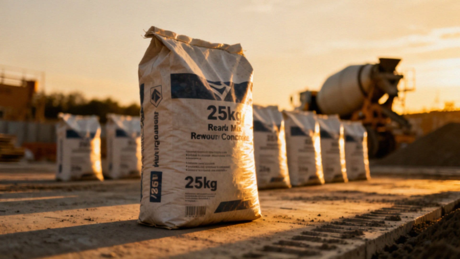 Ile m³ betonu z worka 25 kg? Obliczenia i porady