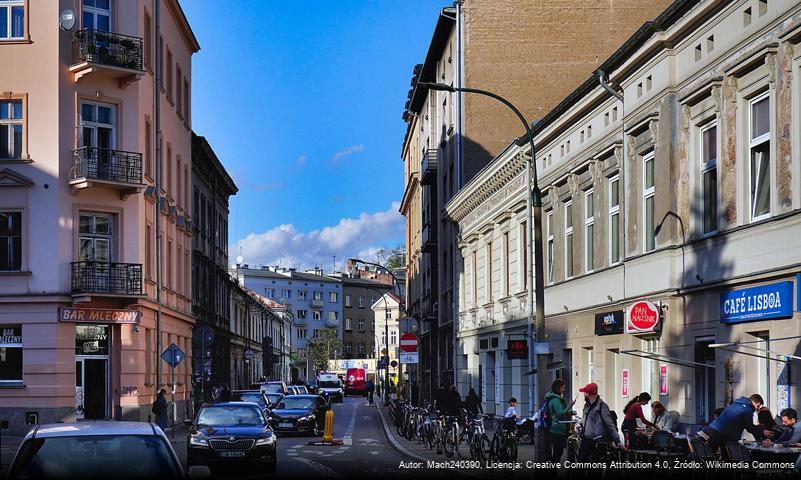 Ulica Dolnych Młynów w Krakowie