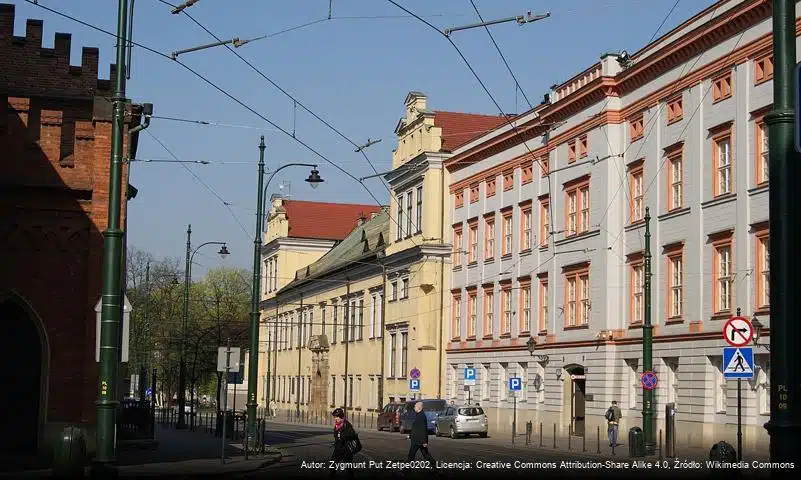 Ulica Franciszkańska w Krakowie
