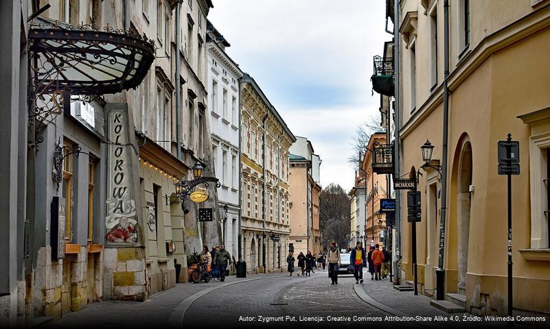 Ulica Gołębia w Krakowie