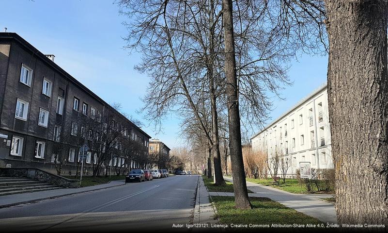 Ulica Ignacego Mościckiego w Krakowie