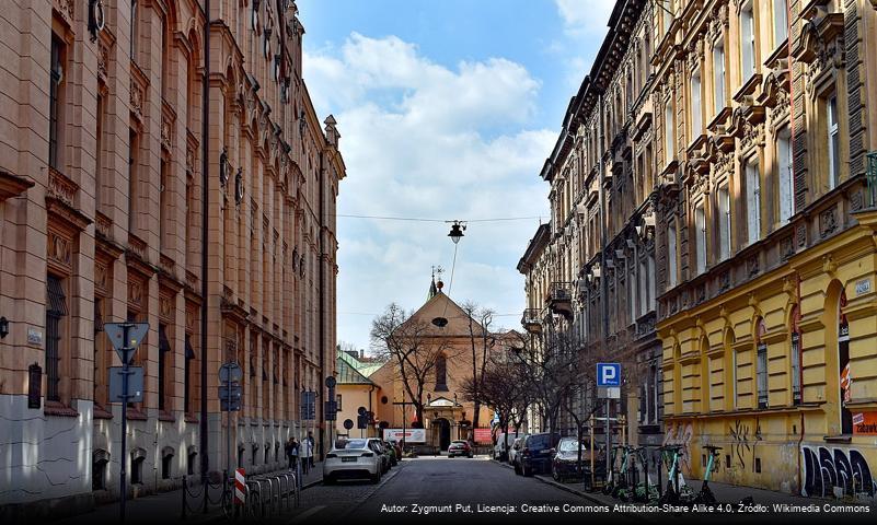 Ulica Kapucyńska w Krakowie