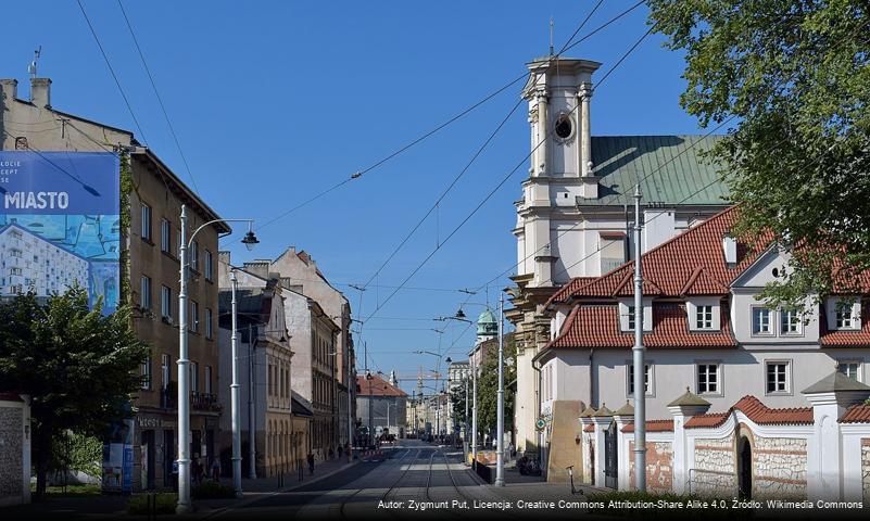 Ulica Krakowska w Krakowie