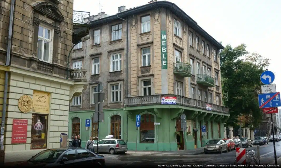 Nocne prace remontowe na ul. Piasta Kołodzieja w Krakowie